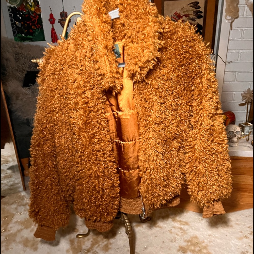 SOLD🔥Shag style soft jacket from Target. Never worn.